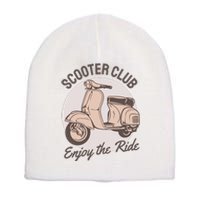 Scooter Club Enjoy The Ride Short Acrylic Beanie