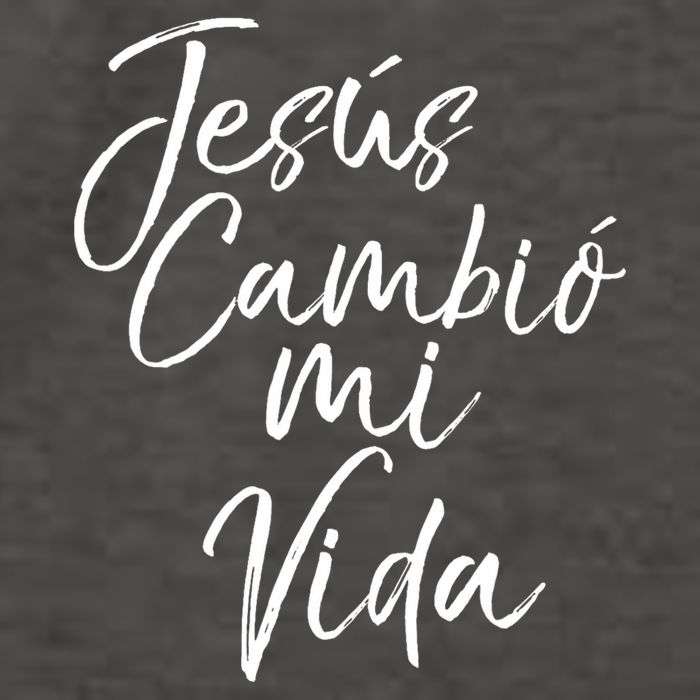 Spanish Christian EspañOl Bible Verse JesúS Cambió Mi Vida Vector Backpack