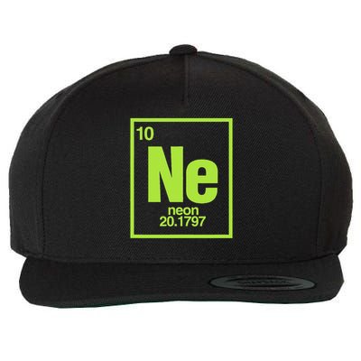 Science Chemical Elements Ne Neon Wool Snapback Cap