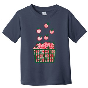 Strawberry Cute Food Toddler T-Shirt