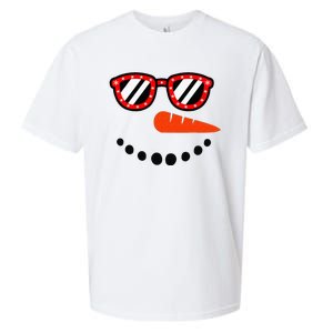 Snowman Christmas For Men Women Snowman Girls Sueded Cloud Jersey T-Shirt