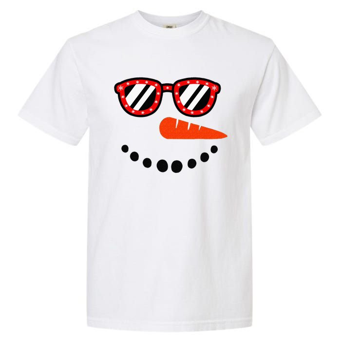 Snowman Christmas For Men Women Snowman Girls Garment-Dyed Heavyweight T-Shirt