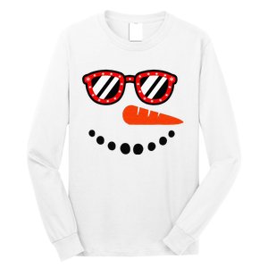 Snowman Christmas For Men Women Snowman Girls Long Sleeve Shirt