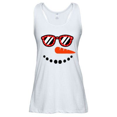 Snowman Christmas For Men Women Snowman Girls Ladies Essential Flowy Tank