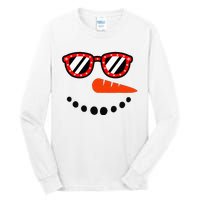 Snowman Christmas For Men Women Snowman Girls Tall Long Sleeve T-Shirt