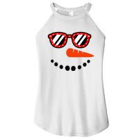 Snowman Christmas For Men Women Snowman Girls Women's Perfect Tri Rocker Tank