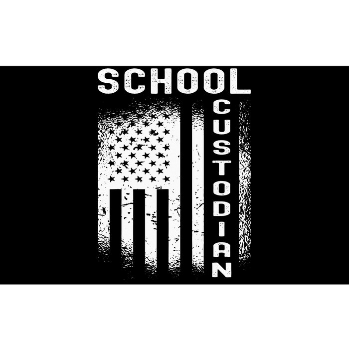 School Custodian Funny Bumper Sticker