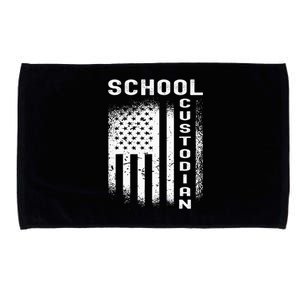 School Custodian Funny Microfiber Hand Towel