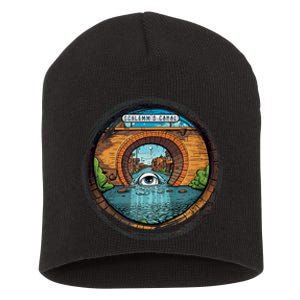 Schlemms Canal Funny Eyeball Optometry Fun Glaucoma Short Acrylic Beanie