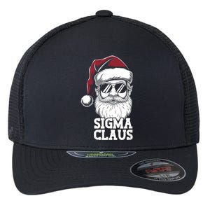 Sigma Claus Funny Christmas Santa Claus Sarcastic Joke Flexfit Unipanel Trucker Cap