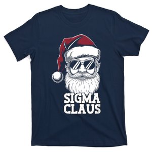 Sigma Claus Funny Christmas Santa Claus Sarcastic Joke T-Shirt