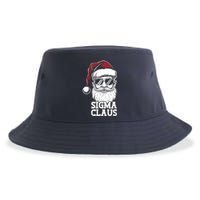 Sigma Claus Funny Christmas Santa Claus Sarcastic Joke Sustainable Bucket Hat