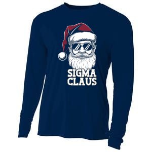 Sigma Claus Funny Christmas Santa Claus Sarcastic Joke Cooling Performance Long Sleeve Crew