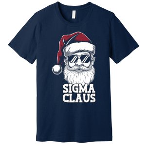 Sigma Claus Funny Christmas Santa Claus Sarcastic Joke Premium T-Shirt