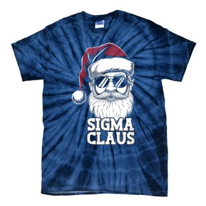 Sigma Claus Funny Christmas Santa Claus Sarcastic Joke Tie-Dye T-Shirt