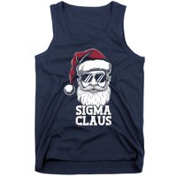 Sigma Claus Funny Christmas Santa Claus Sarcastic Joke Tank Top