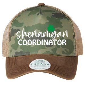 Shenanigan Coordinator Funny St Pattys Day Matching Meme Gift Legacy Tie Dye Trucker Hat