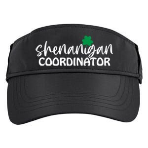 Shenanigan Coordinator Funny St Pattys Day Matching Meme Gift Adult Drive Performance Visor