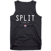 Split Croatia Flag Tank Top