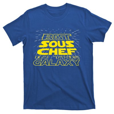 Sous Chef Funny Cool Galaxy Job Gift T-Shirt