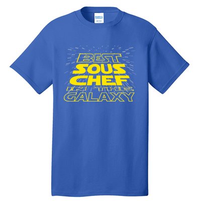 Sous Chef Funny Cool Galaxy Job Gift Tall T-Shirt