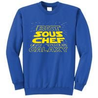 Sous Chef Funny Cool Galaxy Job Gift Tall Sweatshirt