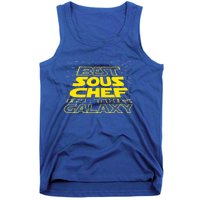 Sous Chef Funny Cool Galaxy Job Gift Tank Top