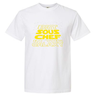 Sous Chef Funny Cool Galaxy Job Gift Garment-Dyed Heavyweight T-Shirt