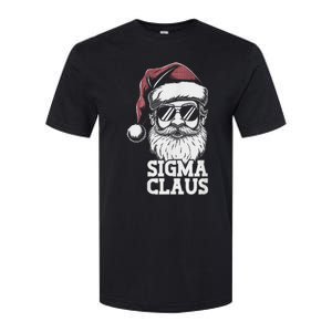 Sigma Claus Funny Christmas Santa Claus Sarcastic Joke Softstyle CVC T-Shirt