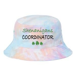 Shenanigans Coordinator Funny St Patricks Day Gift Tie Dye Newport Bucket Hat