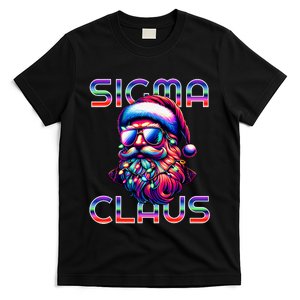 Sigma Claus Funny Santa Christmas Meme T-Shirt