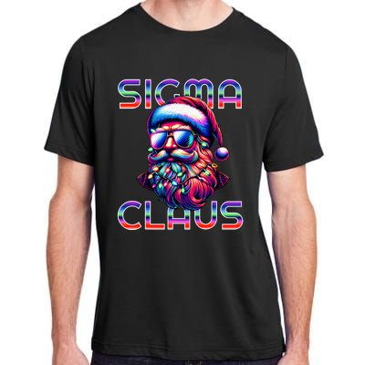 Sigma Claus Funny Santa Christmas Meme Adult ChromaSoft Performance T-Shirt