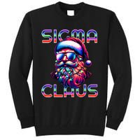 Sigma Claus Funny Santa Christmas Meme Tall Sweatshirt