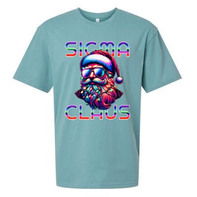 Sigma Claus Funny Santa Christmas Meme Sueded Cloud Jersey T-Shirt