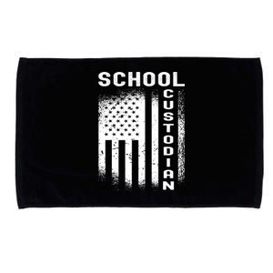 School Custodian Funny Microfiber Hand Towel