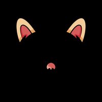 Sleeping Cat Face Crop Top