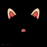 Sleeping Cat Face Zip Tote Bag