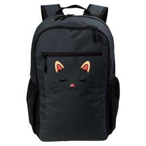 Sleeping Cat Face Daily Commute Backpack