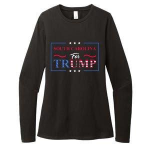 South Carolina For Trump 2024 Pro Vote Republican Womens CVC Long Sleeve Shirt