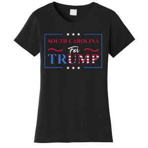 South Carolina For Trump 2024 Pro Vote Republican Women's T-Shirt