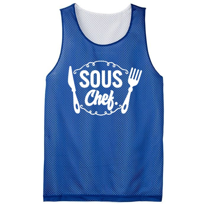 Sous Chef Family Matching Head Chef Mothers Day Mom Birthday Gift Mesh Reversible Basketball Jersey Tank