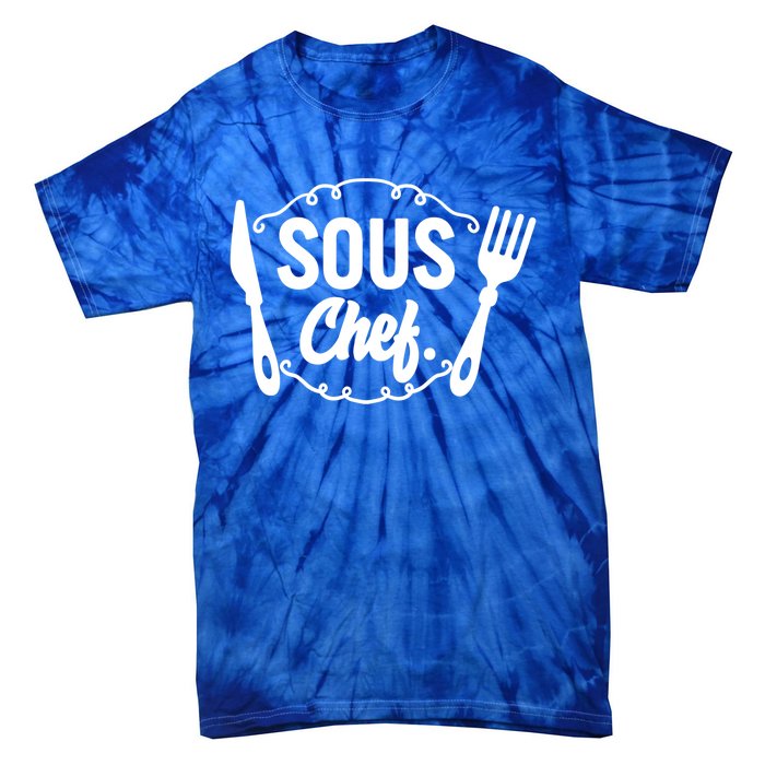 Sous Chef Family Matching Head Chef Mothers Day Mom Birthday Gift Tie-Dye T-Shirt