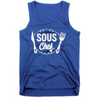 Sous Chef Family Matching Head Chef Mothers Day Mom Birthday Gift Tank Top