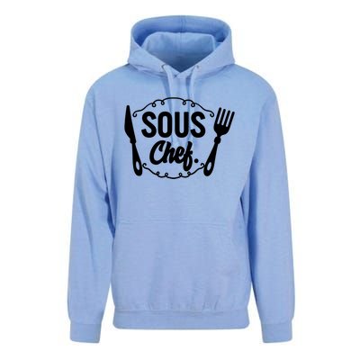 Sous Chef Family Matching Head Chef Mothers Day Mom Birthday Gift Unisex Surf Hoodie