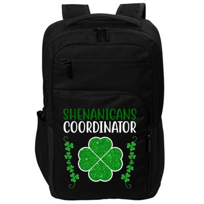 Shenanigans Coordinator Festive St Patrick's Day Impact Tech Backpack