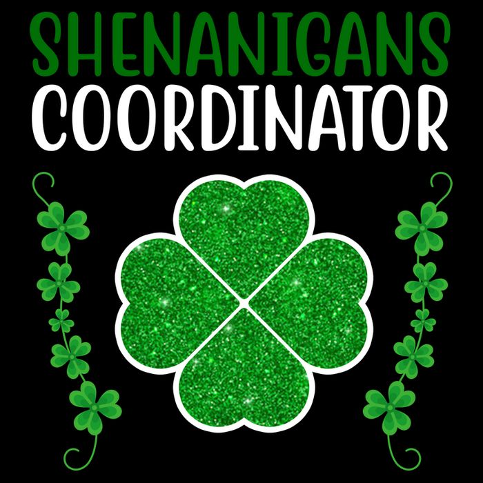 Shenanigans Coordinator Festive St Patrick's Day 16 in Basic Backpack