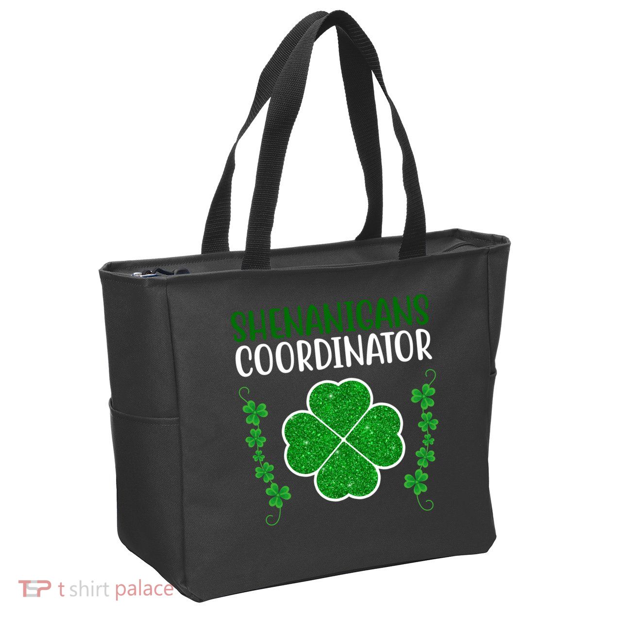Shenanigans Coordinator Festive St Patrick's Day Zip Tote Bag