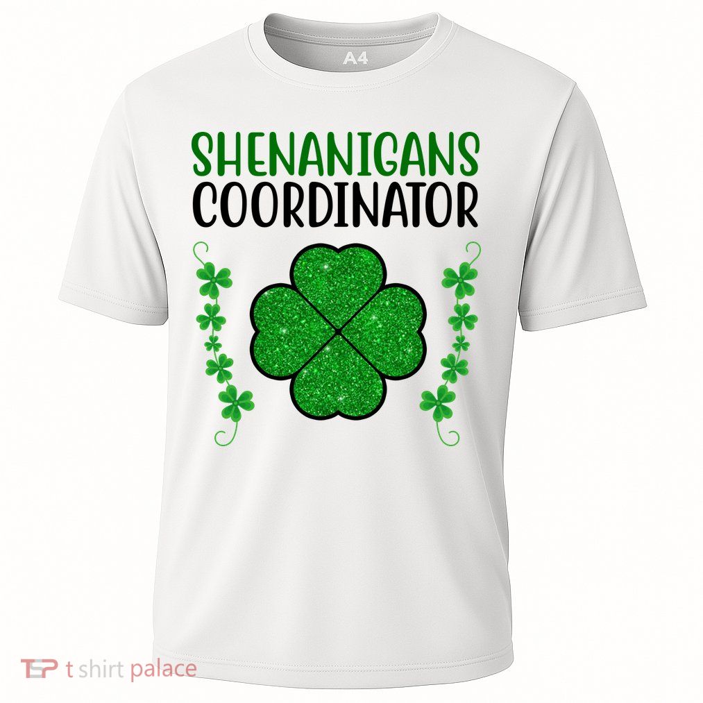 Shenanigans Coordinator Festive St Patrick's Day Performance Shirt
