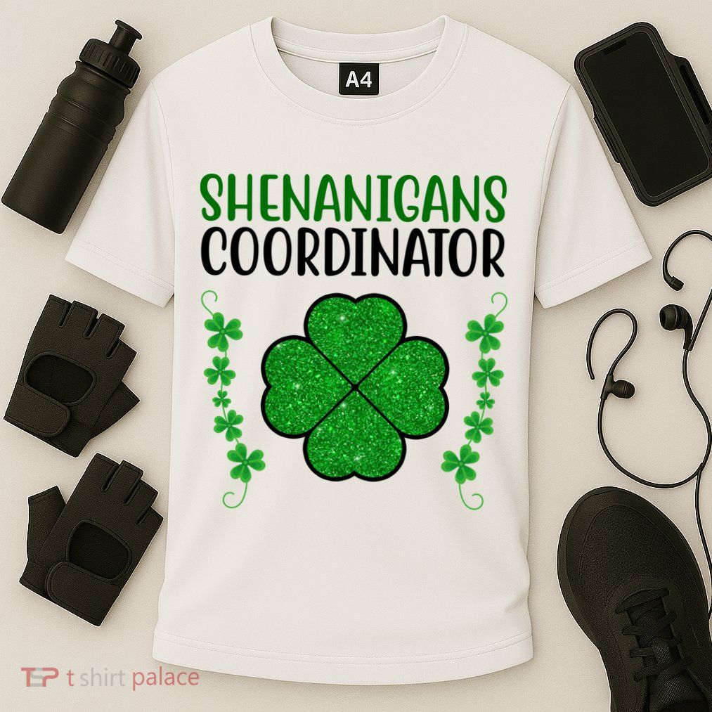 Shenanigans Coordinator Festive St Patrick's Day Performance Shirt