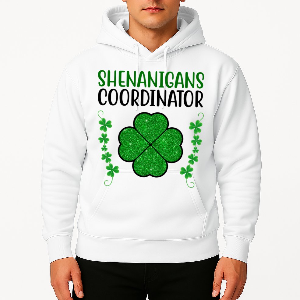 Shenanigans Coordinator Festive St Patrick's Day Hoodie